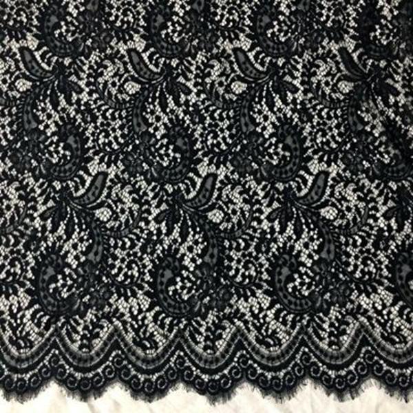 3 метра кружевная ткань для ресниц, белая, черная, сделай сам, изысканная классическая кружевная отделка для ресниц, декоративная кружевная ткань с вышивкой