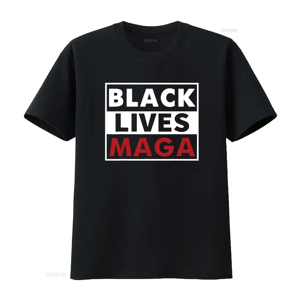 Черные Жизни MAGA Футболка винтажная Стиранная Дышащая Повседневная мужская мода Растягивается немного дизайнерская одежда Унисекс Удобная