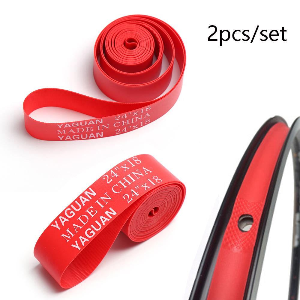 2Pcs Durable Rim Liner Top Bike Inner Tube Pad Anti Puncture Tape Bicycle Tire Liner