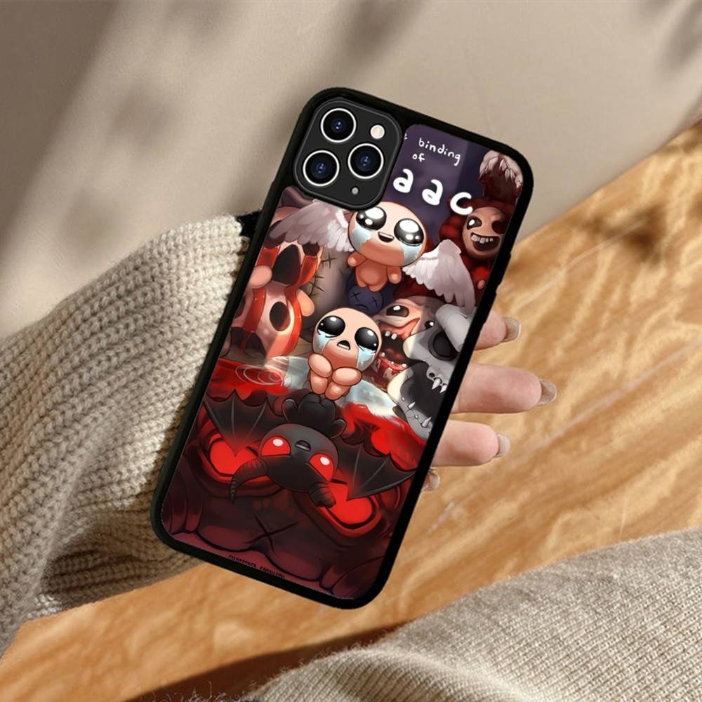 Game The B-Binding O-Of I-Isaac  Phone Case For iPhone 17 16 Pro Max Air 13 12 Mini 14 15 Plus 11 PC+TPU Back Cover