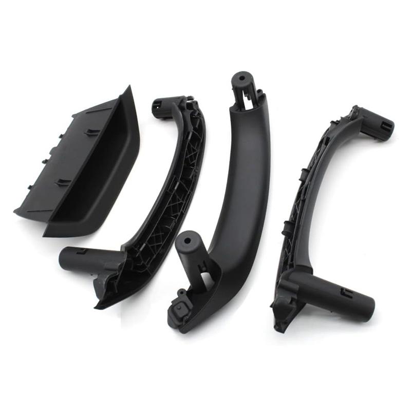 Черная ручка внутренней двери для BMW X3 F25 X4 F26 2011-2017, 4 шт./компл., подходит только для модели с левым рулем
