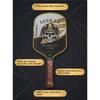 LCCO 2.0 Skull Pickleball Paddle Upgraded Performance Thermoformed Integrated Molding Ultra Light Professional Training Racket