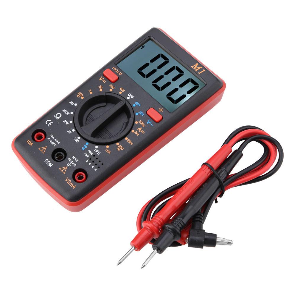 Digital Multimeter Tester M1 Digital Multimeter M1DC/AC Voltage Current Resistance Digital Multimeter Tester 0℃-50℃
