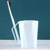 Геометрическая кружка для зубной щетки объемом 400 мл, портативная простая пластиковая кружка-ромб для ополаскивателя рта, стаканчики для питья для дома и путешествий.