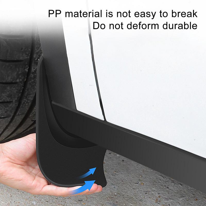 Для Tesla Model Y 2023 2022 Брызговики без сверления, зимние брызговики, защита переднего и заднего крыла автомобиля