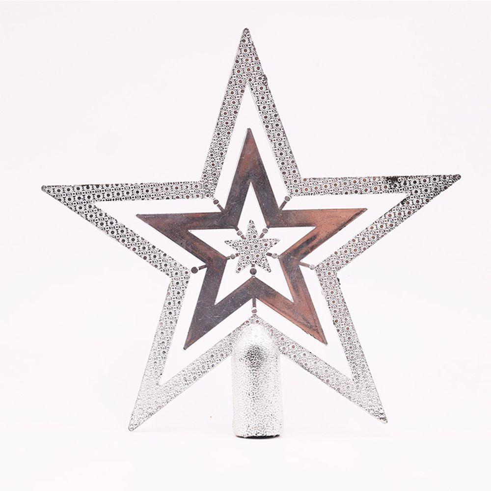 Home Gift Topper Christmas Decoration Treetop Christmas Tree Top Star Hang Sparkle