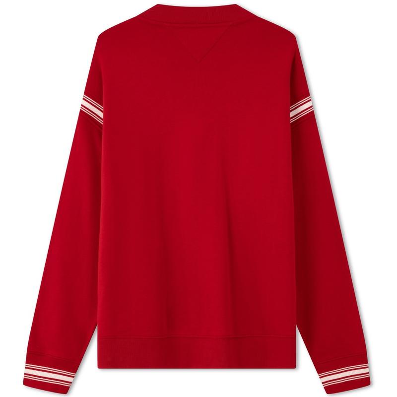 Tommy Hilfiger Коллекция Год Дракона Вязаные изделия Мужской V-образный вырез Умеренный MW0MW34193