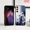 Чехол для телефона с принтом аниме V-Vampire K-Knight для Samsung A73, A21s, A22, A31, A32, A52, A53, A71, A80, Мягкий черный корпус
