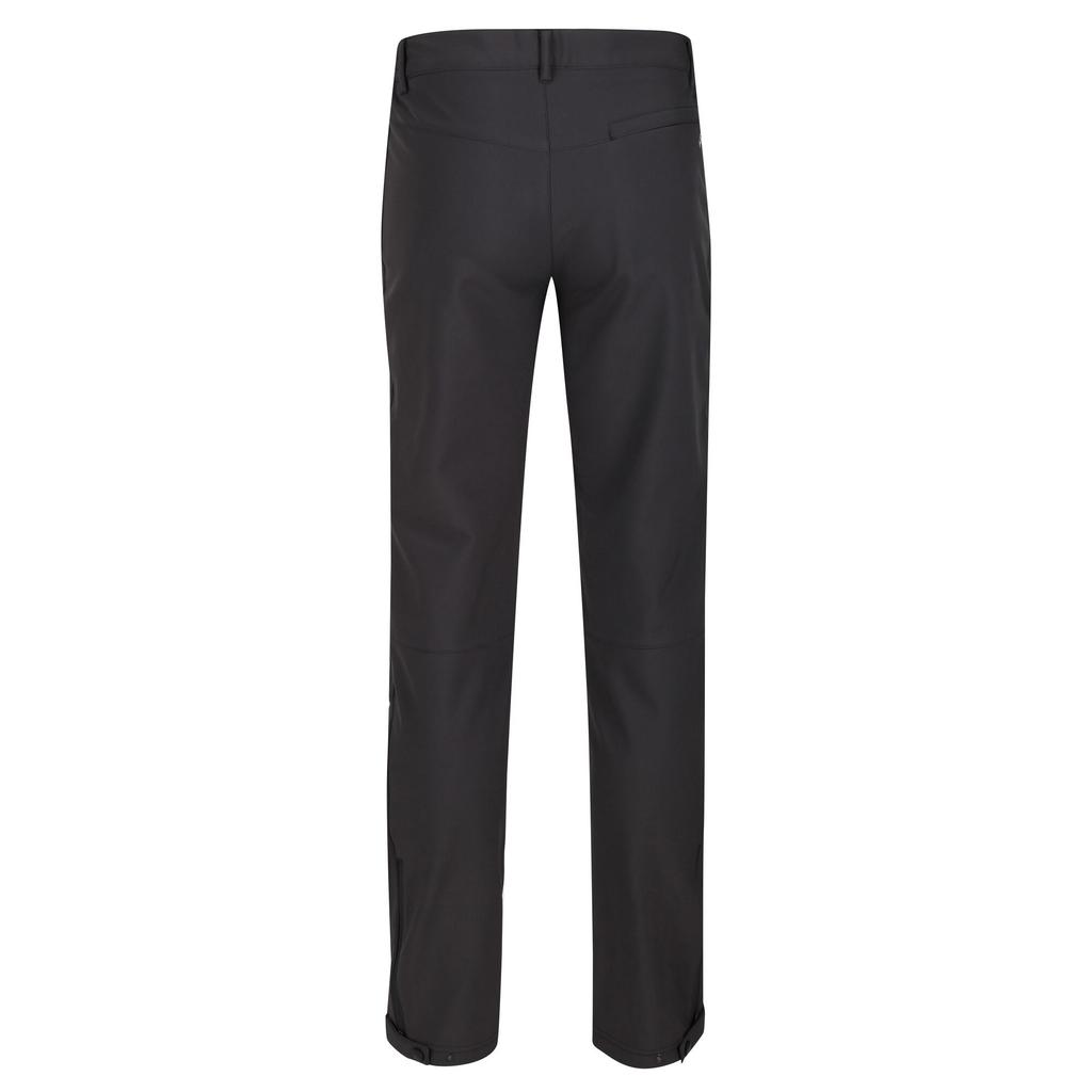Regatta Great Outdoors Mens Adventure Tech Geo II Wind Resistant Long Leg Softshell Trousers