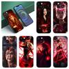 Силиконовый чехол Scarlet Witch Black для Apple iPhone 12 13 Mini 11 14 15 Pro Max 7 8 Plus X XR XS SE 2020 2022