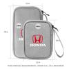AQW1 Car Digital Supplies Storage Bag Key USB Cable Earphone Organizer Box For Honda Civic Accord Hrv Jazz CR-Z Element Insight MDX