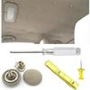 60PCS Car Roof Headliner Repair Rivets Retainer Buttons, Auto Roof Repair Kit Car Roof Snap Rivets, Fixing Repair Buckle For Car Interior Ceiling