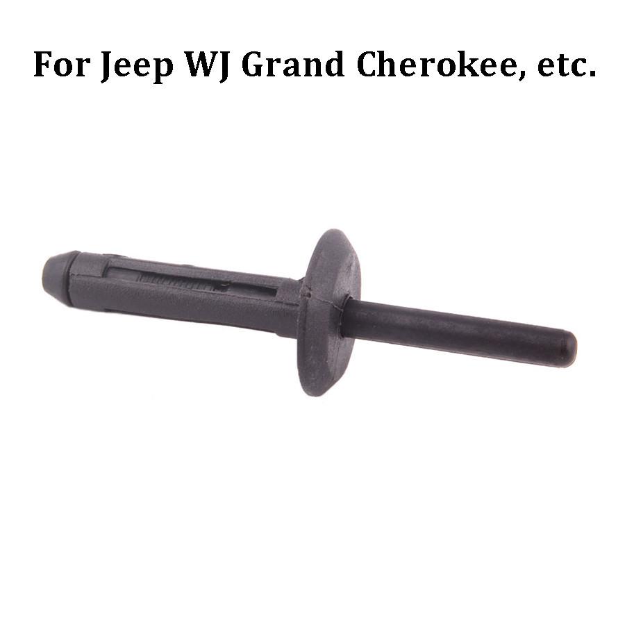 100 шт. Большой размер Нейлоновый вытяжной заклепочный крепеж Клипса бампера 34201631 Подходит для Jeep WJ Grand Cherokee