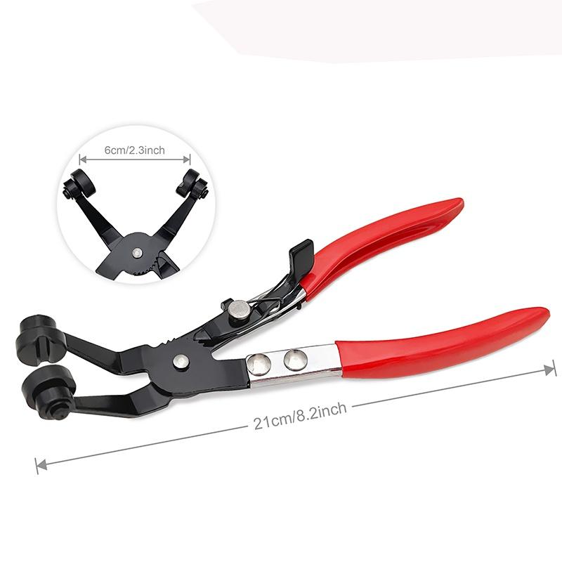 3 шт., автомобильные хомуты для шлангов, хомут, зажим для горловины, автомобильный сантехнический зажим, зажим для обруча, плоскогубцы, инструменты для обслуживания автомобиля