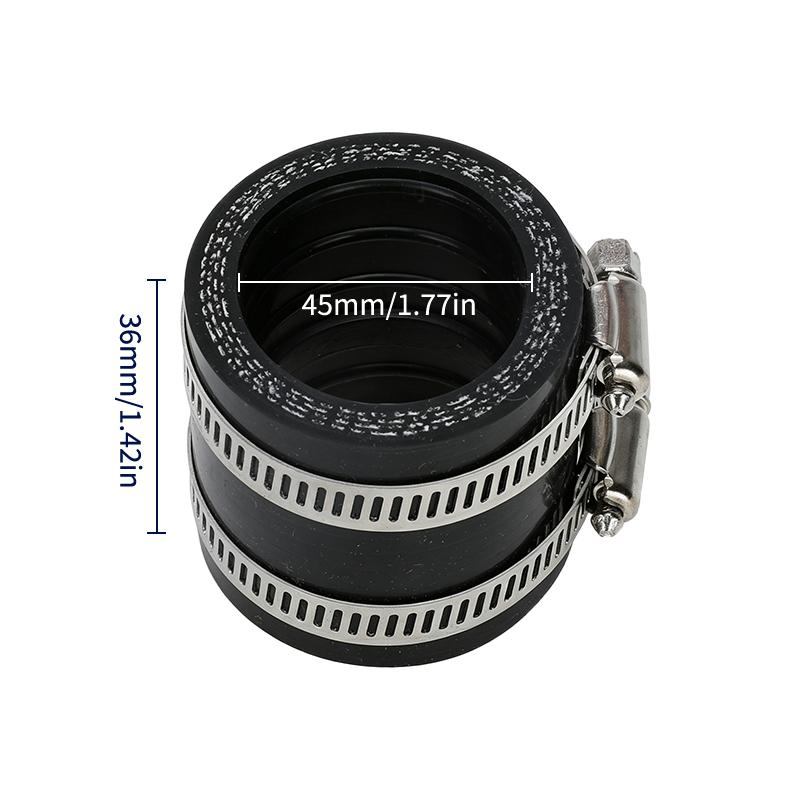 For Pwk 28 30 Koso Motorcycle Carburetor Rubber Inner Diameter 35Mm 40Mm 45Mm Adapter Inlet Pipe Pwk Carburetor Sleeve Accessory