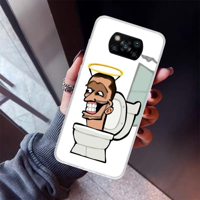 Чехол для мобильного телефона S-Skibidi Toilet для Xiaomi Poco X7 X6 X5 Pro F7 Ultra Redmi 15C 15 13 13C 12 12C 10 10A 10C 9 9A 9C 9T S