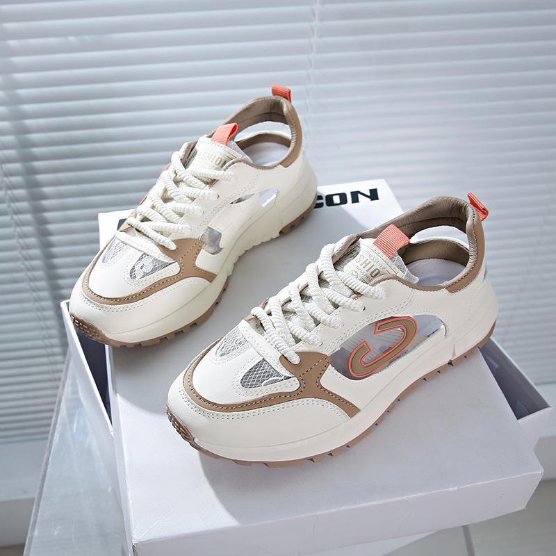 Спортивные сандалии, женская верхняя одежда, летние универсальные туфли на плоской подошве, белые повседневные туфли, белые римские летние универсальные открытые туфли на плоской подошве для спорта