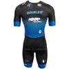 Костюм для триатлона DoubleFF Speed для роликовых коньков Skinsuit Fast Skats Mtb Роликобежный спорт Комбинезон Основной набор 2025