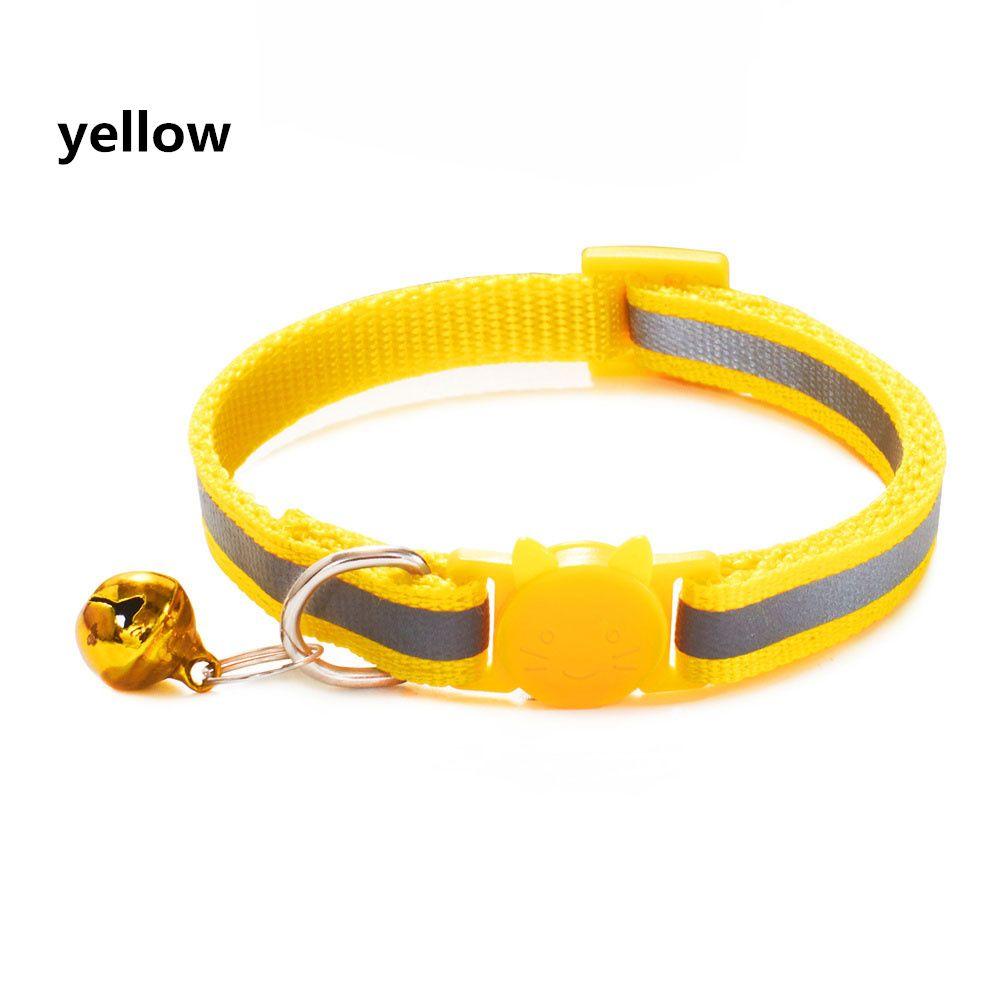 New Breakaway Adjustable Kitten Safety Quick Release Cat Collar Reflective