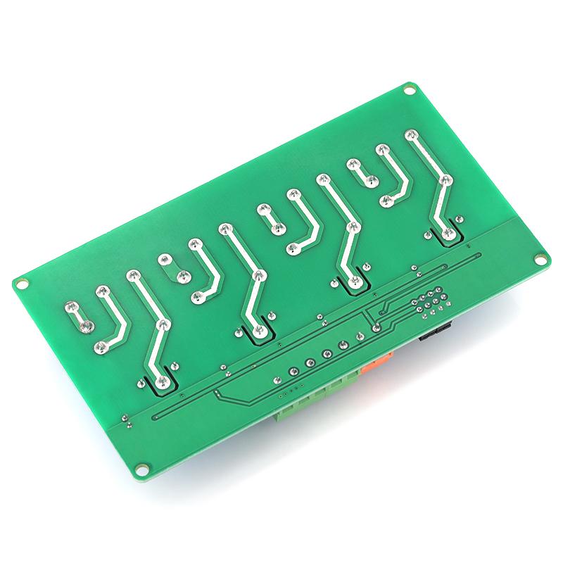 PLC 4‑Channel Relay Expansion Board 4CH 30A Relay DC5V 12V 24V High‑Low Level Signal Trigger Control Module