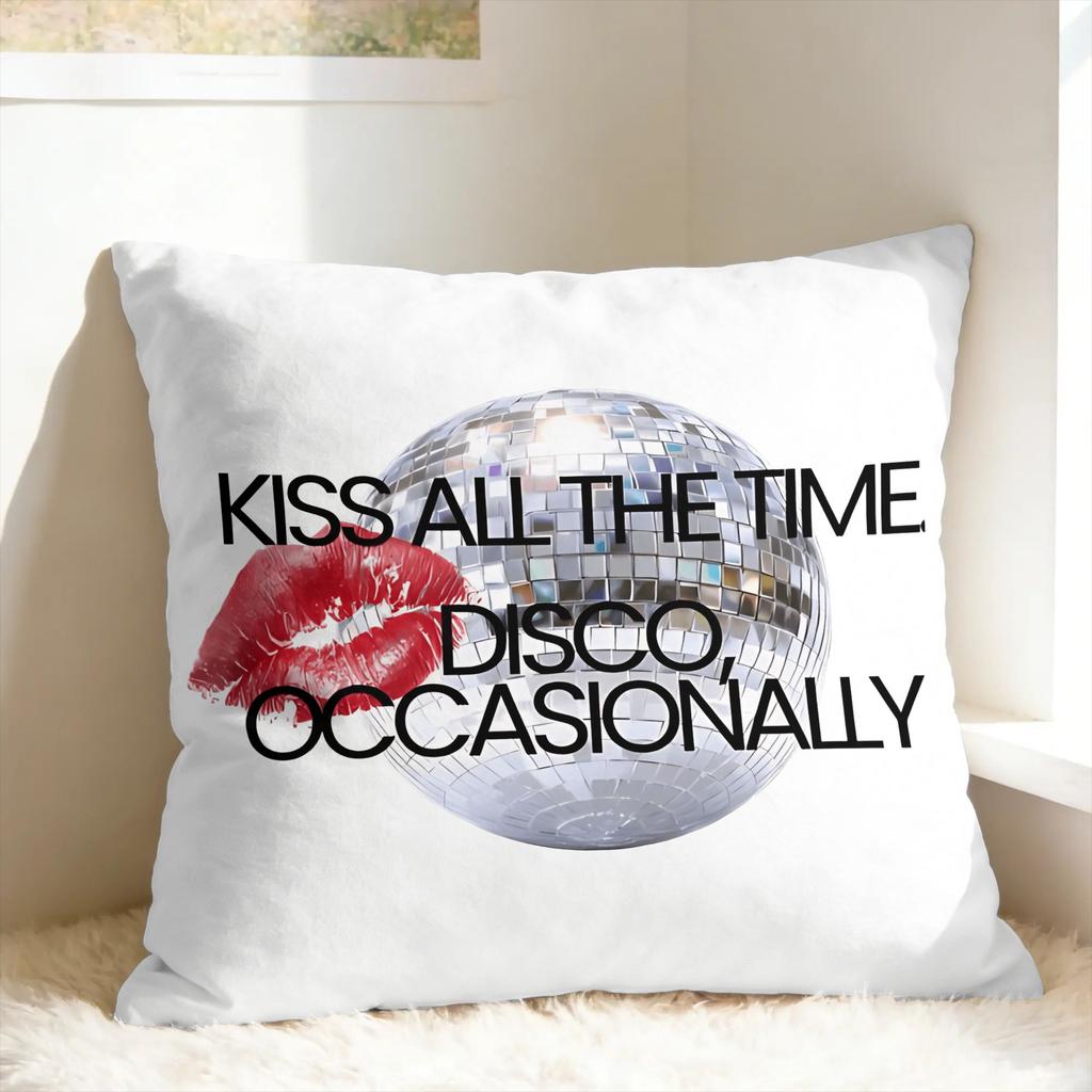 Наволочка для подушки Singer H-Harrys S-Styles Kiss Al the Time Удобная наволочка для дивана кушетки кровати гостиной Ретро Модная наволочка