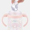 Skater Baby Double Handle Straw Foldable My Sanrio KSHW1N Mug, 260ml, Handle, Melody, Design,
