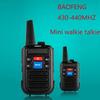 Мини-рация BF-C50, зарядное устройство UHF Dual PTT 5 Вт/Type-C, детское радио, высокочастотный трансивер 1500, 2 комплекта