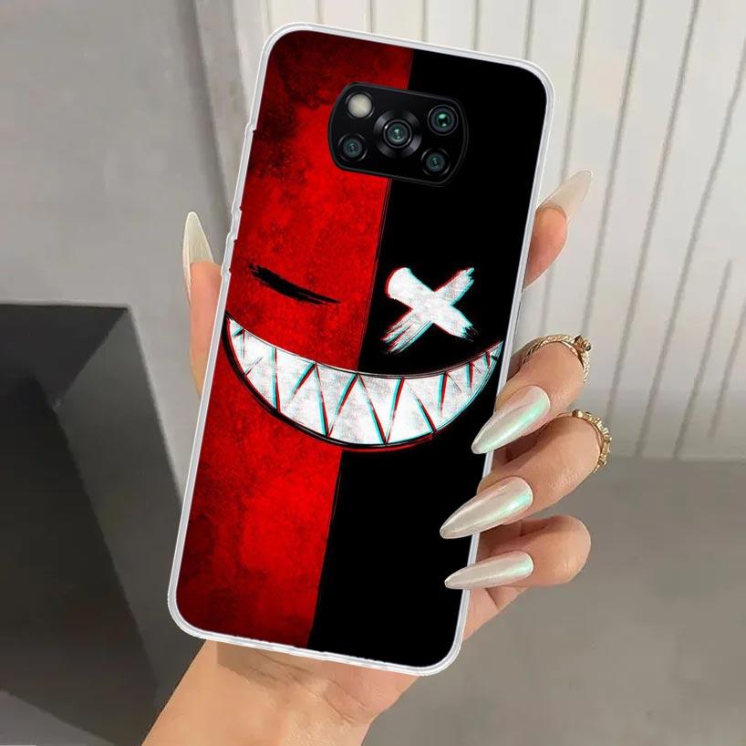 Чехол для телефона Аниме Плохой Парень Дьявол для Xiaomi Poco X5 X6 X7 Pro F7 Ultra M7 Redmi 15 15C 13 13C 12 12C 10 10A 10C 9 9A 9C 9T Оболочка P