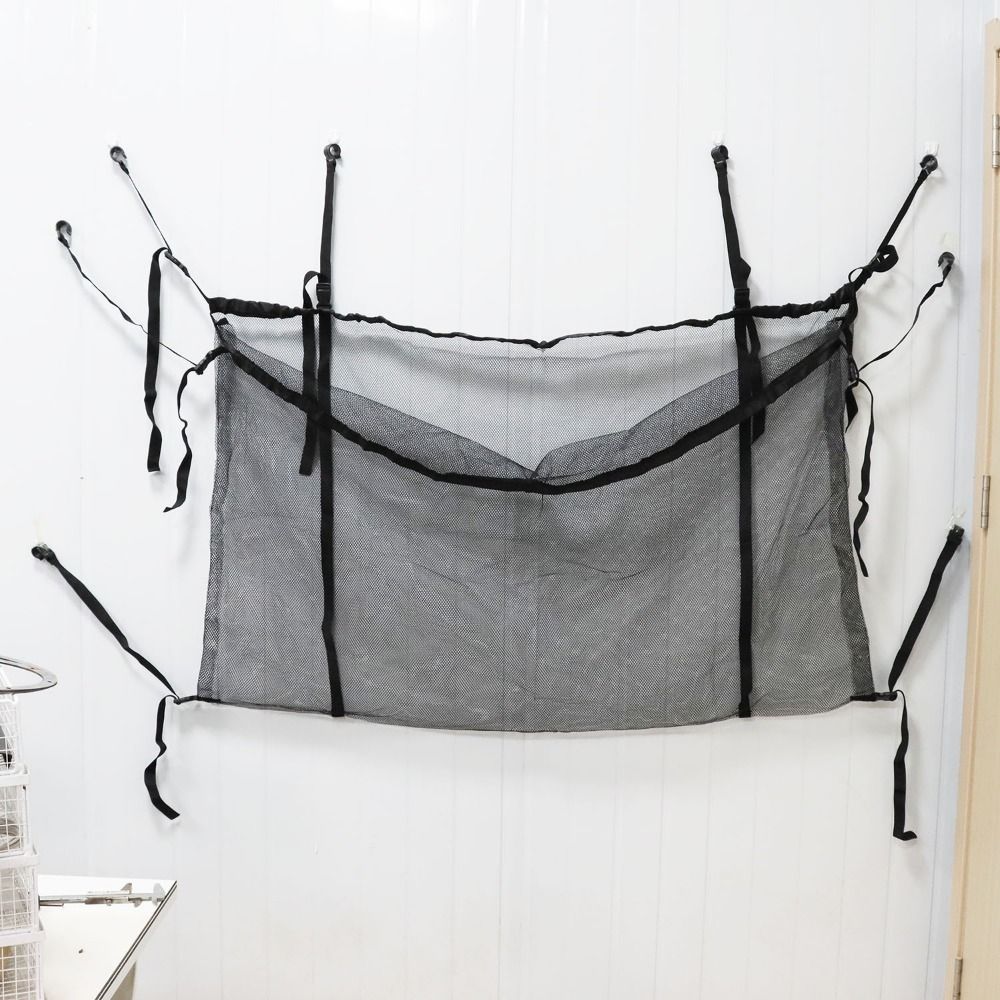 Large Capacity Swimming Pool Hanging Storage Bag Adjustable Heavy Duty Beach Hanging Bag Folding Swimming Pool Bag