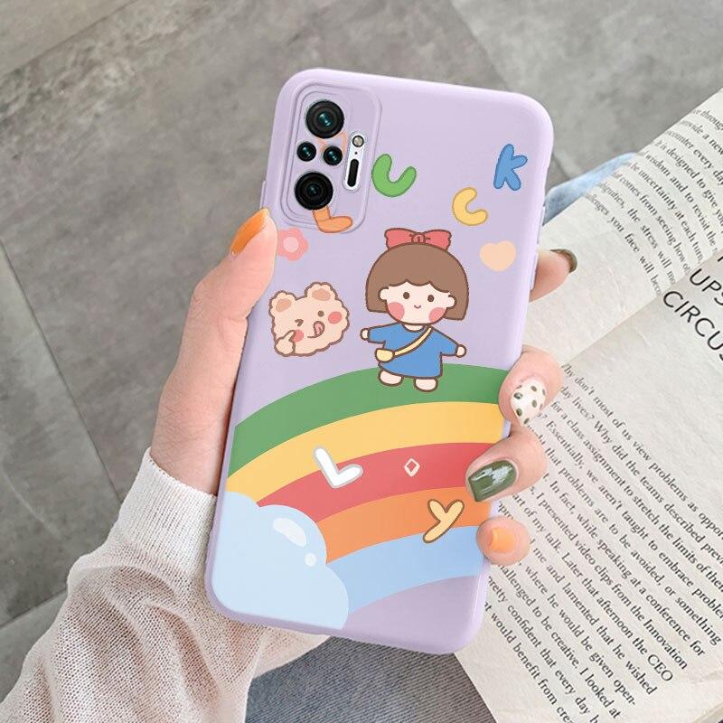 Чехол для Xiaomi Redmi Note 10 Pro, милое сердце, цветок, красивая планета, королева, король, силиконовая мягкая задняя крышка для Redmi Note10 10S 10Pro, чехлы 4G 5G