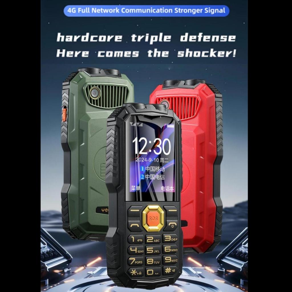 YEEMI Q7+ LTE 4G сотовый телефон 2,4-дюймовый экран две SIM-карты двойной режим ожидания All Netcom большая батарея 1,3-мегапиксельная камера мобильный телефон для пожилых людей