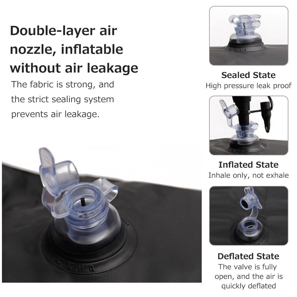 Матрас для автомобиля, надувная дорожная кровать, домашний уличный коврик для кемпинга, задний флокирующийся плюс воздушный матрас для внедорожника