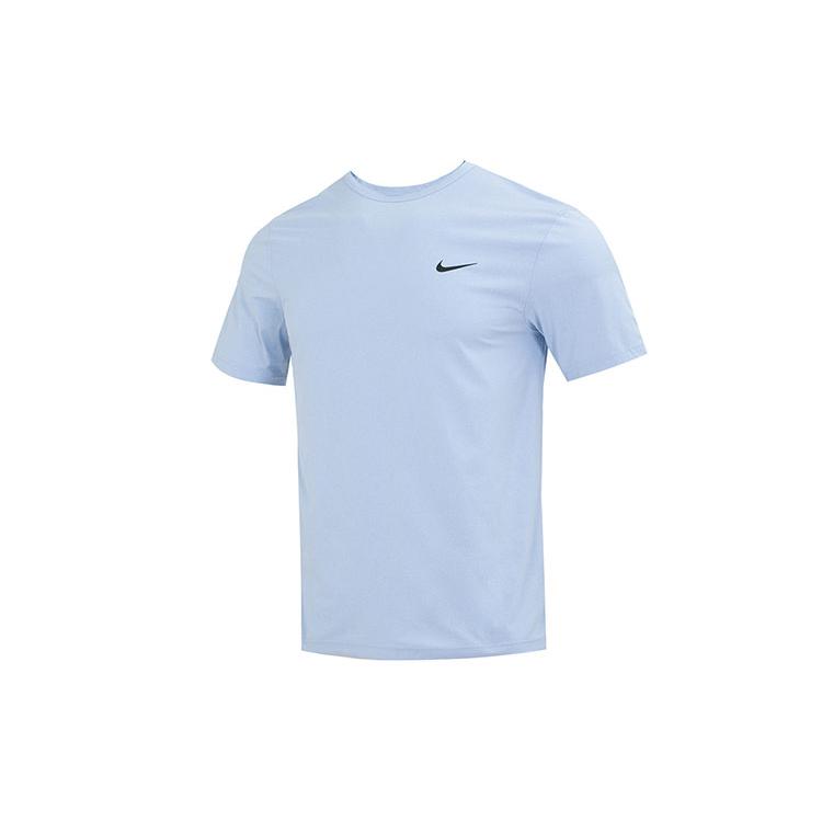 Новая мужская футболка Nike Dri Fit светло-голубая DV9840-479