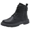 Vintage High Heels Winter Boots Official Men's High Quality Alligator Boots