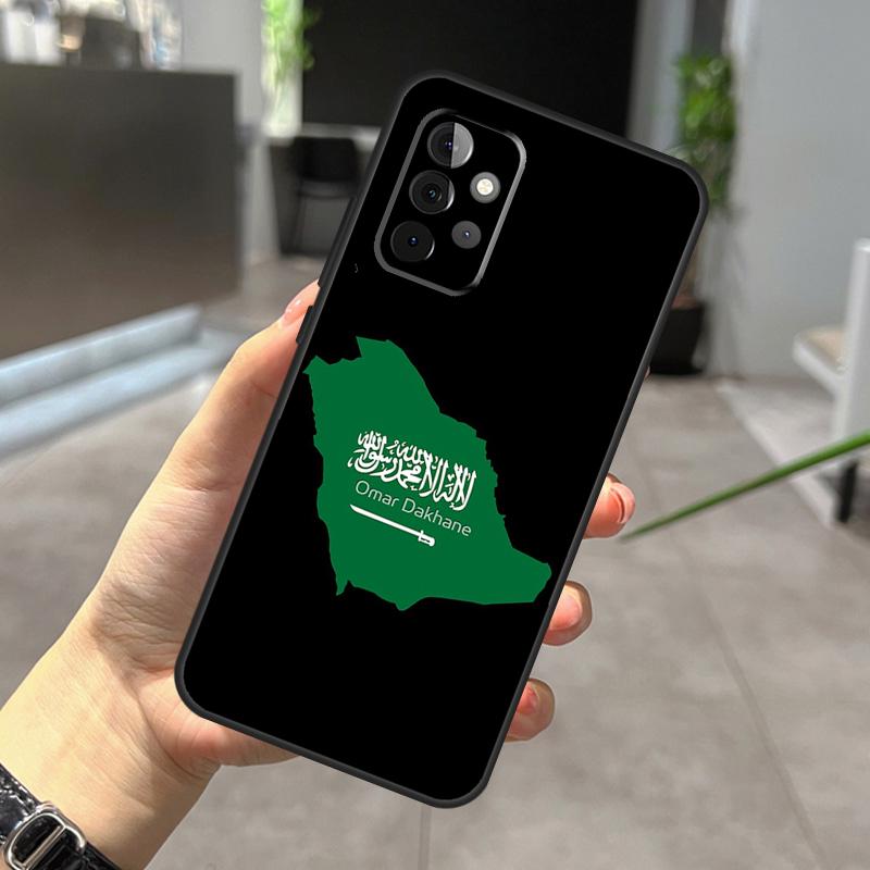 Чехол Флаг Саудовской Аравии для Samsung Galaxy A52 A32 A12 A56 A36 A54 A34 A14 A05 A16 A26 A13 A33 A53 A15 A35 A55
