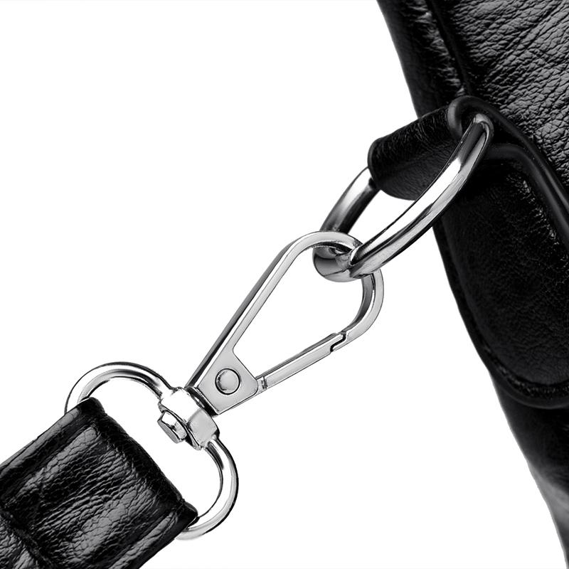 Женская сумка через плечо, большая вместительная сумка для мамы, мягкая кожаная сумка с портмоне, сумка через плечо для женщин