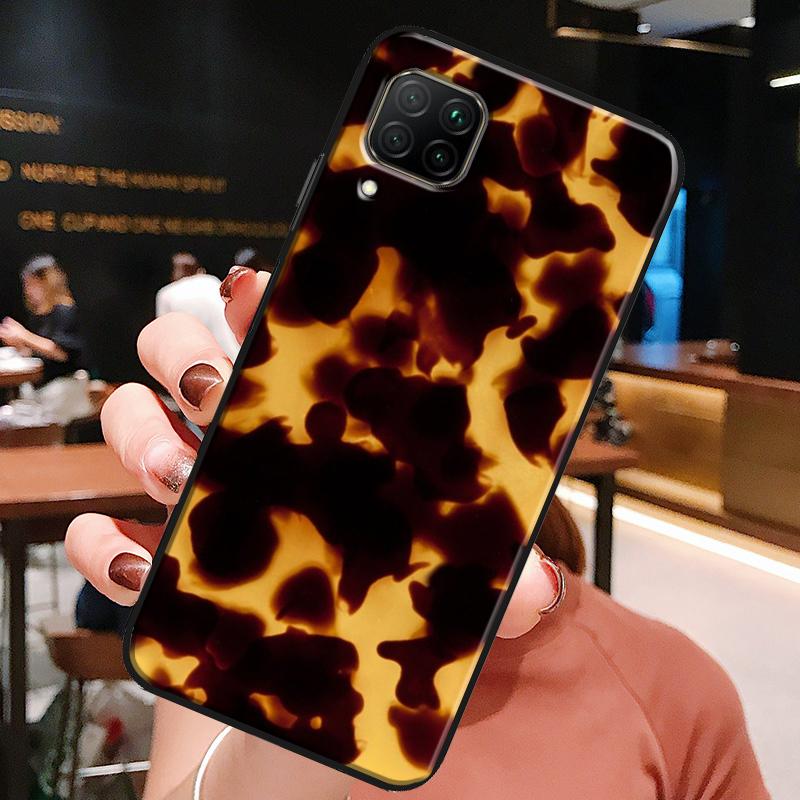 Tortoise Shell Pattern For Huawei Honor X8a X7a X9a X8 50 70 90 Lite Magic5 Pro P20 P30 P40 P50 P60 Nova 9 5T Case