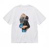 Women's Comfy All-Season Classic T-Shirt Lovers Kiss Graphic Printed Tee