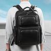 Men's Genuine Leather Laptop Backpack - Large Capacity, Premium Business Bag with Gift Option