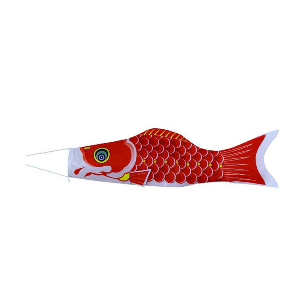 Cartoon Japanese Carp Windsock 40/70/100cm Carp Shape Flags Fashion Carp Spray Windsock  Festival