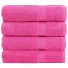 VidaXL Premium Bath Towels 4 Pcs, Shower Towels, Bath Sheets, Guest Towels for Toilet, 137528