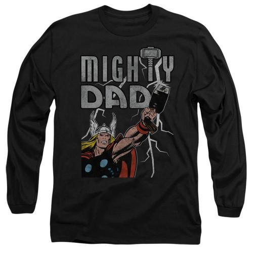 Thor Унисекс Взрослая футболка Mighty Dad Lightning ко Дню отца