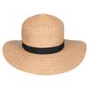 Womens/Ladies Straw Wide Brim Sun Hat