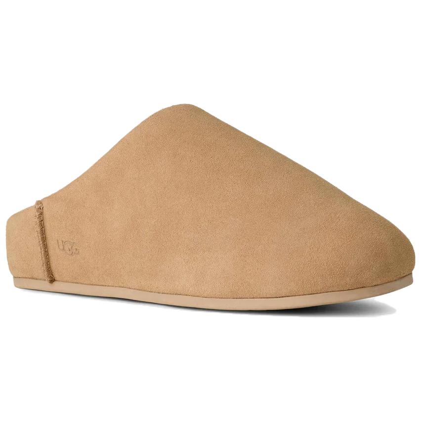 UGG Женские закрытые тапочки с износостойкой резиновой подошвой, закрытый носок, цвет каштановый 1171390-SAN