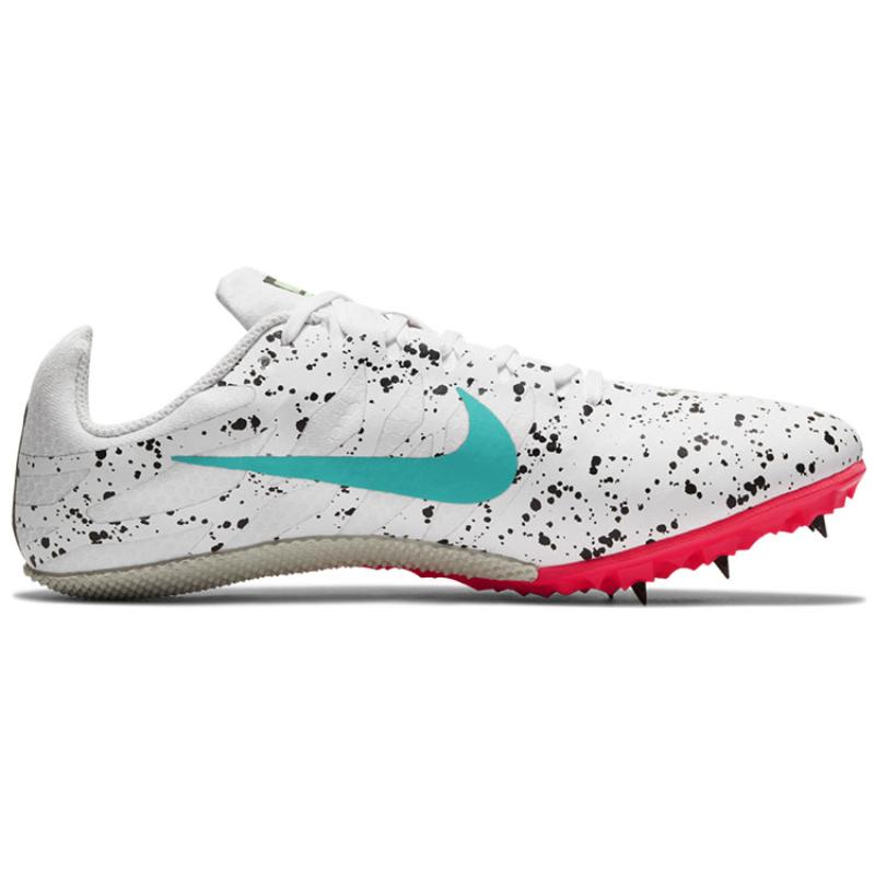 Nike Кроссовки Air Zoom Rival S 9 'Paint Splatter White Crimson Jade' повседневные 907564-101