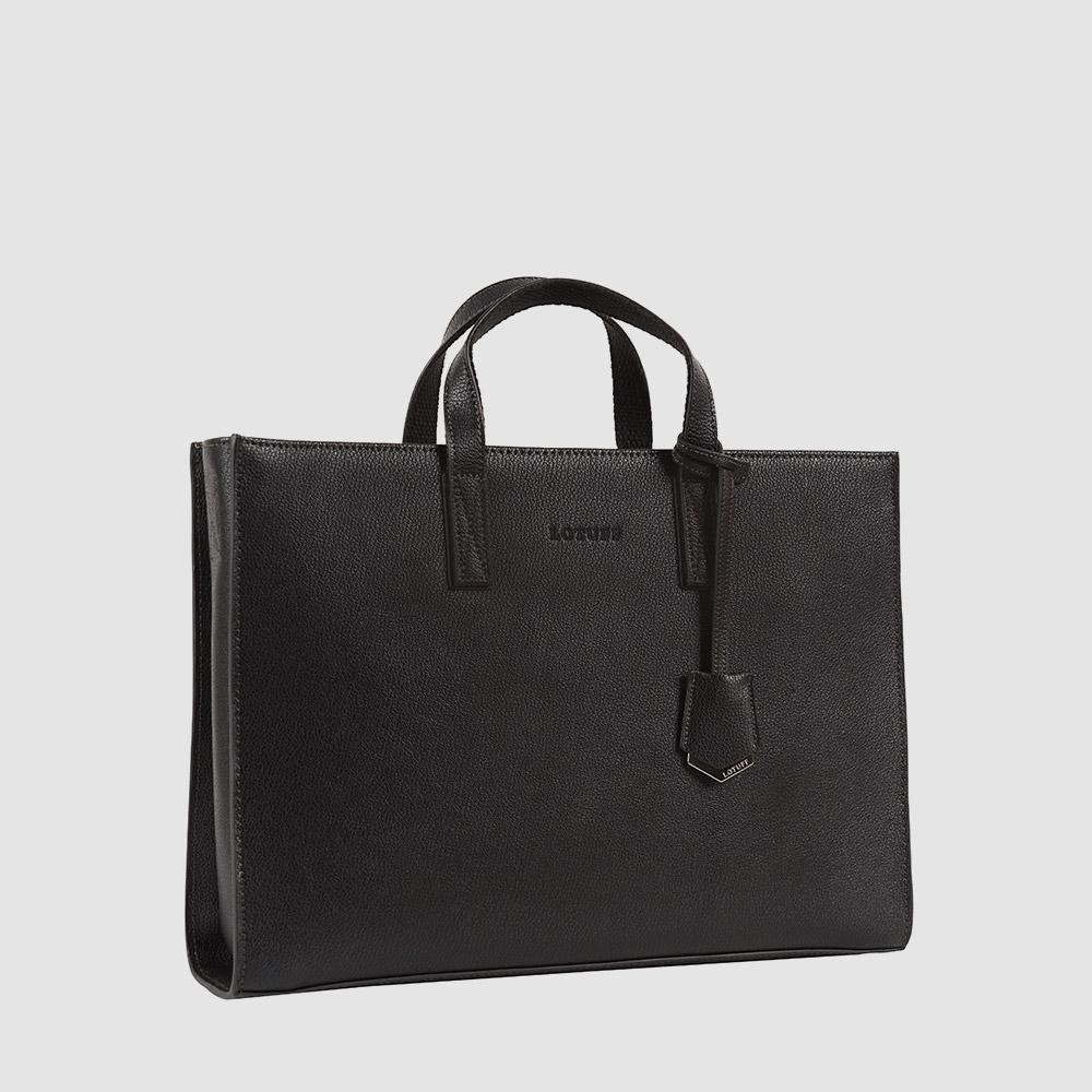 Lotuff Men'S Tote Bag Lo-2002 Dbr Deep Brown