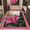 3D Flower Carpet Corridor Anti Slip Absorbent Floor Mat Entrance Door Mat Anti Slip Mat
