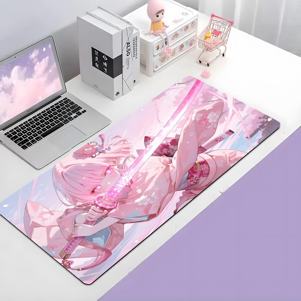 Virtual Kizuna Ais Mouse Pad Large Gaming Mousepad With Thick Stitched Edge Nonslip Desk Mat