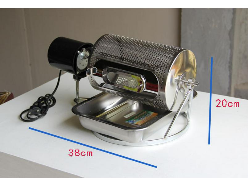 Compact Stainless Steel Electric Coffee Bean & Dried Fruit Roaster