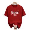 Хлопок т графический Gunners рубашка 100 рубашек мужчина Футболка черная футболка пакет мужские т мужчины хлопок однотонный для
